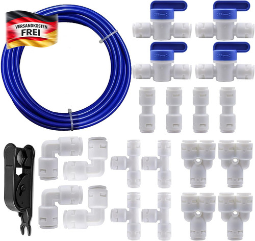 Wasserschlauch komplettset 10m - wasserschlauch-komplettset,