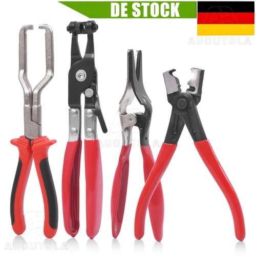 Schlauchklemmenzangen set - 4x,